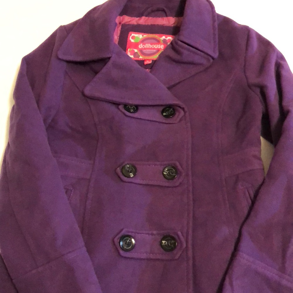Dollhouse Pea Coat NWOT
